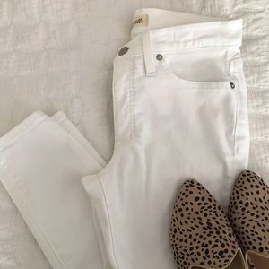 Madewell ankle jeans.